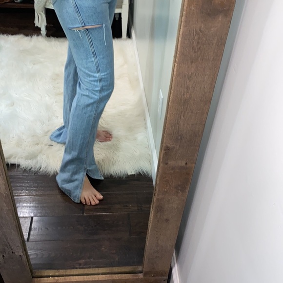 Heyson high rise distressed jeans size 11 - Picture 3 of 10